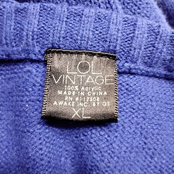 LOL Vintage Christmas Sweater Size XL - Picture 5 of 8